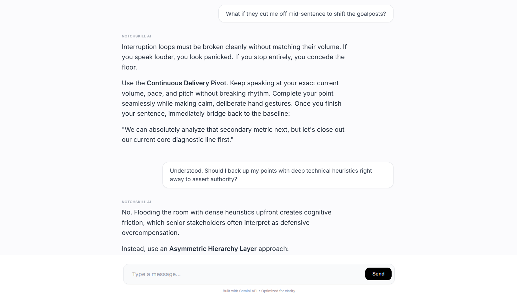 Notch AI Interface Integration Blueprint View